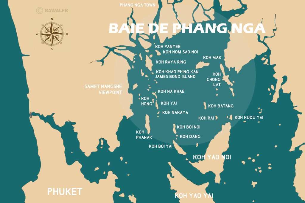 La baie de Phang Nga, star incontestée du sud thaïlandais