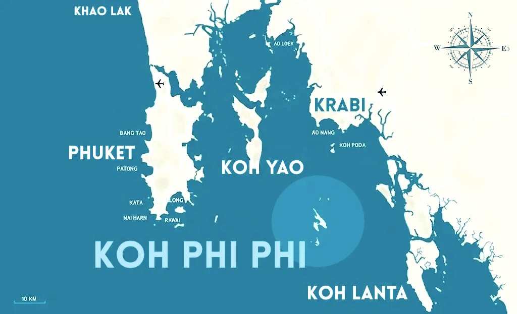 COMMENT ALLER A KOH PHI PHI