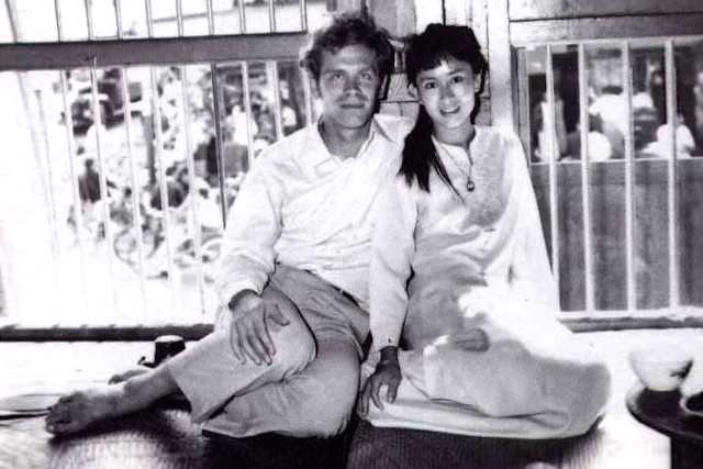 Aung San Suu Kyi et Michael Aris