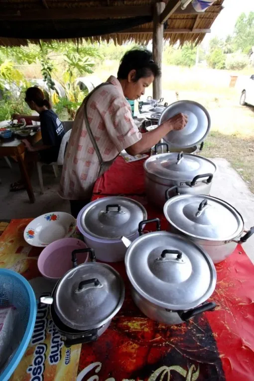 restaurant local à Baan nam kem