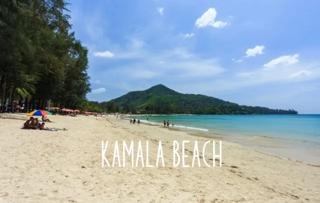 Plage de Kamala à Phuket