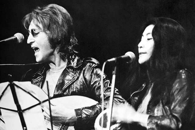 Yoko Ono et John Lennon